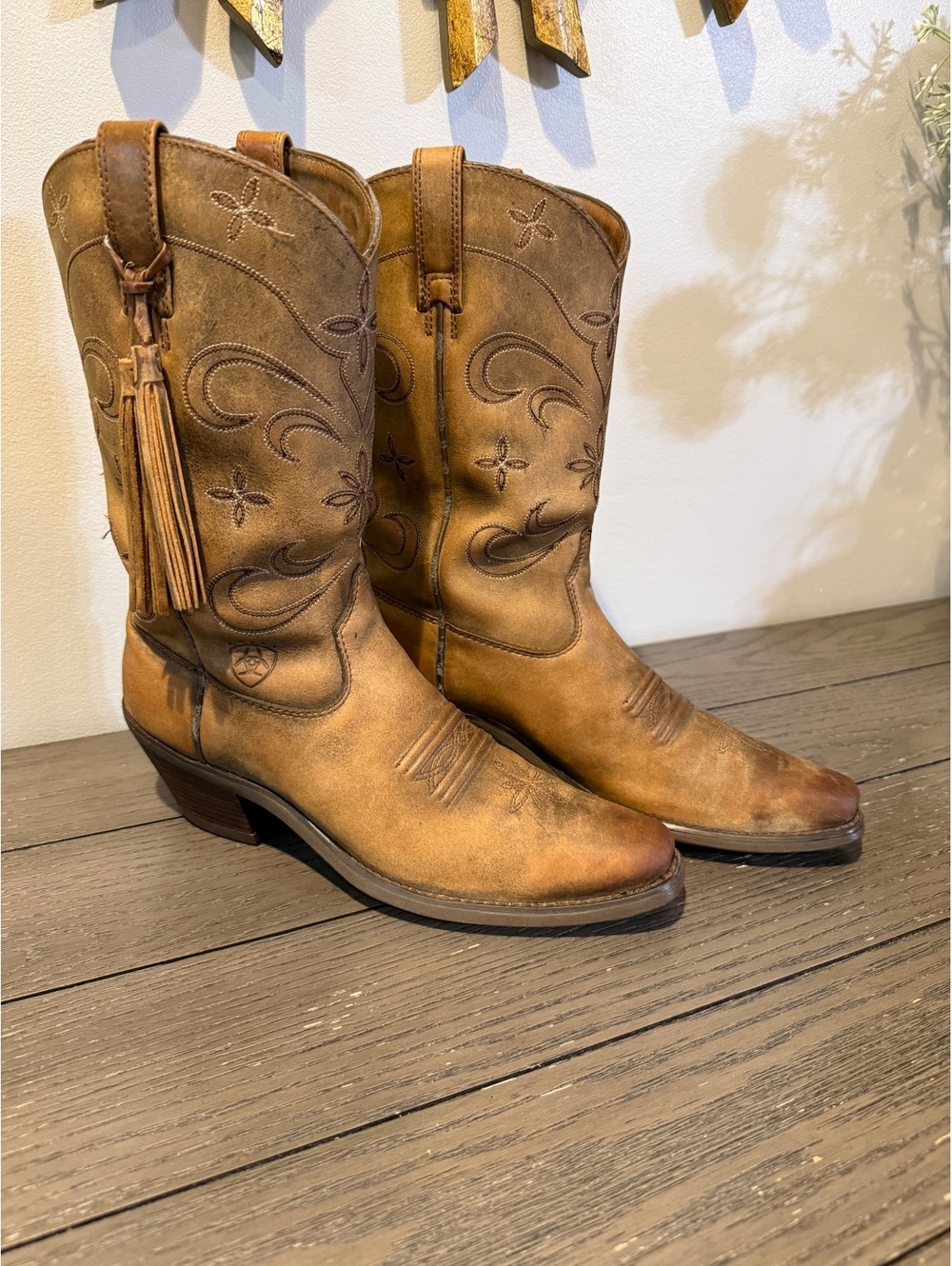 Ariat Western Cowboy Boots Size 7